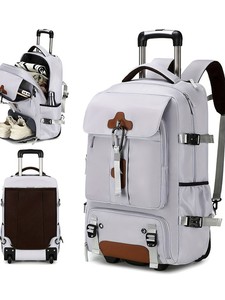 Mochila <span class=keywords><strong>de</strong></span> Senderismo <span class=keywords><strong>de</strong></span> Gran Capacidad, Bolsa <span class=keywords><strong>de</strong></span> <span class=keywords><strong>Viaje</strong></span> Deportiva para Exteriores, Impermeable, Multifuncional, Unisex, <span class=keywords><strong>con</strong></span> <span class=keywords><strong>Ruedas</strong></span> - Product Image 1