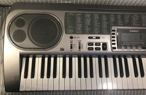 คีย์บอร์ดอิเล็กทรอนิกส์ดิจิตอล LK80 Casios 73 คีย์ แบบกว้าง พร้อมไฟกระพริบ - Product Image 3