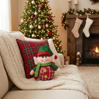 Peluche de lutin de Noël SANWEI, adorable, super douce, jouet en peluche, nouveau design d'anime, cadeau de Noël pour garçons et filles