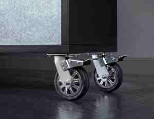 خزانة مرآب معدنية متينة قائمة بذاتها لورشة عمل السيارة بعجلات - Product Image 4