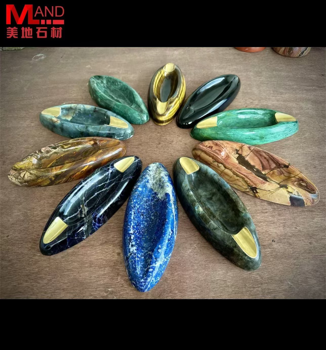 Cenicero De Piedra Ónix Redondo – Esfera Multicolor, Para Cigarros Y Cigarrillos, Decorativo Para Interior Y Exterior