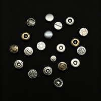 Usine de boutons Peisidike OEM ODM – Rivets en laiton gravés de haute qualité, classiques et tendance, avec motifs cœur, diamant et étoile pour jeans