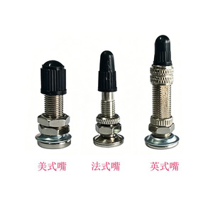 3 types de valves tubeless pour vélo, jeu de valves en alliage <span class=keywords><strong>Schrader</strong></span> Presta <span class=keywords><strong>Dunlop</strong></span> pour pneus de VTT et de vélo de route, jantes tubeless - Product Image 2