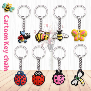 Gros caoutchouc souple mignon <span class=keywords><strong>dessin</strong></span> <span class=keywords><strong>animé</strong></span> Anime porte-clés sacs sac à dos pendentifs voiture accessoire décoration porte-clés - Product Image 2