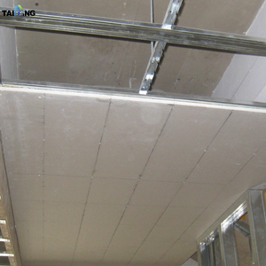 Panneau de plâtre Fire 15Mm Panneaux de cloison sèche bon marché Panneau de plafond de mur sec de gypse 12.5Mm - Product Image 3