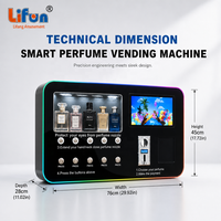 Distributeur automatique de parfum mural LIFUN, fonctionnant avec des pièces de monnaie, pour les boutiques de détail