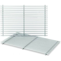 Grille de barbecue en acier inoxydable 304 massif pour jardin, patio, cuisinière extérieure, design carré pour une cuisson optimale en plein air