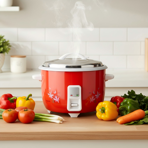 Autocuiseur Commercial Automatique 4000W 14L Forme Tambour Commande à un Bouton Cuisson Rapide pour Usage Domestique Grande Capacité (3.6-16L) - Product Image 3