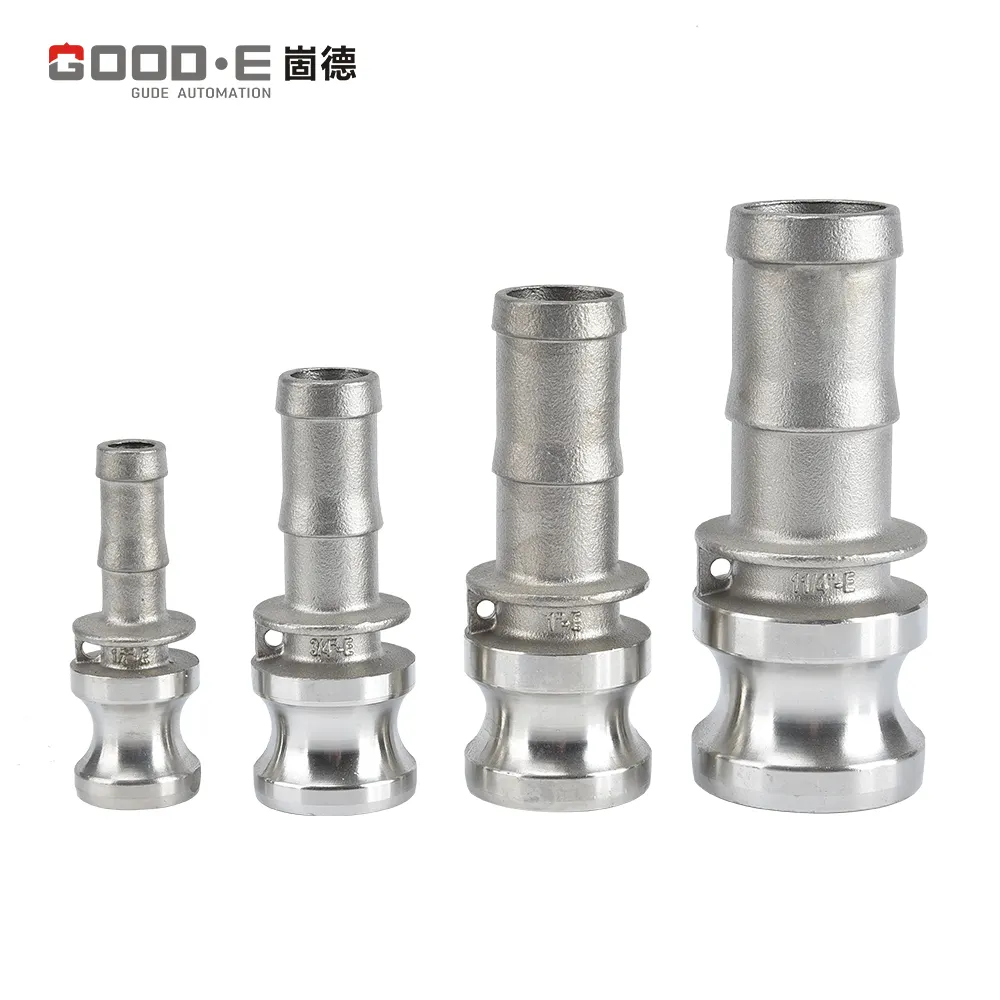 GOOD-E 316 in acciaio inox 1/2 "Camlock a sgancio rapido Cam & Groove Fitting Homebrew Beer Pump raccordo per tubi