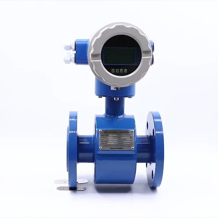 Low price 4-20mA RS485 Modbus electromagnetic flowmeter 2inch 3inch 6inch water flow meter