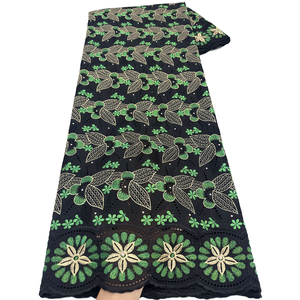 NI.AI 2026 Nouveau tissu en dentelle suisse, voile suisse africain <span class=keywords><strong>de</strong></span> haute qualité, tissu en dentelle nigériane Aso Ebi, tissu en dentelle africaine - Product Image 2