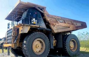 Camion à benne basculante CAT d'occasion 777D 793D 777E en bon état Camion à benne basculante minier Shanghai à bas prix - Product Image 2