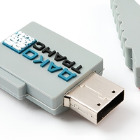 Clé USB en forme de machine de construction, en PVC souple, 8 Go 16 Go, clé USB promotionnelle