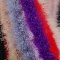 Bandes de plumes de dinde teintes en gros, personnalisables pour décorations de mariage et de fête, accessoires de vêtements DIY, poignets et sacs