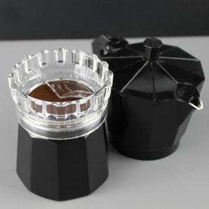 เครื่องจ่ายกาแฟอุปกรณ์เสริมหม้อโมก้าโปร่งใสอเนกประสงค์วาล์วคู่ป้องกันการกระเซ็นของผงเครื่องมือทำกาแฟ - Product Image 5