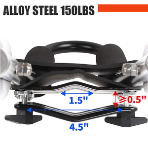 Portaequipajes Universal Tipo <span class=keywords><strong>J</strong></span> para Kayak, Canoa, con Capacidad de 150 Libras, Soporte de Barra en <span class=keywords><strong>J</strong></span> Resistente, Compatible con la Mayoría de las Barras Transversales - Product Image 6