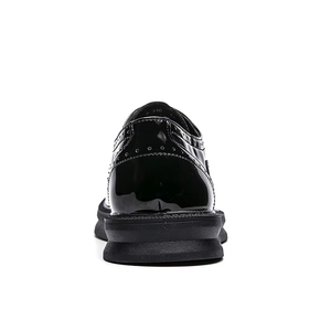 <span class=keywords><strong>Zapatos</strong></span> Oxford Formales de Vestir <span class=keywords><strong>para</strong></span> <span class=keywords><strong>Hombre</strong></span>, con Cordones, Punta Cerrada, Suela Gruesa, Transpirables, de Cuero <span class=keywords><strong>Charol</strong></span> Duradero, Blancos, <span class=keywords><strong>para</strong></span> Otoño e Invierno - Product Image 5