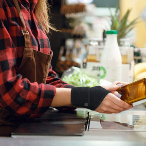 Biểu tượng tùy chỉnh trọng lượng nâng kết thúc tốt đẹp thể thao an toàn cổ tay hỗ trợ ban nhạc có thể điều chỉnh thoáng khí Neoprene cổ tay cú đúp - Product Image 3