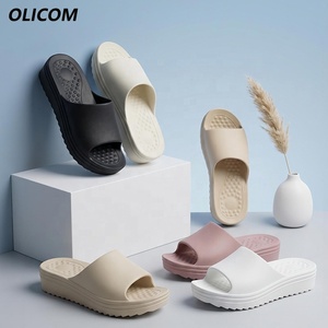 <span class=keywords><strong>Ciabatte</strong></span> da <span class=keywords><strong>donna</strong></span> OLICOM Cloud Slides, pantofole da casa, <span class=keywords><strong>ciabatte</strong></span> da doccia, sandali da bagno, comode, leggere, con suola spessa, antiscivolo - Product Image 1
