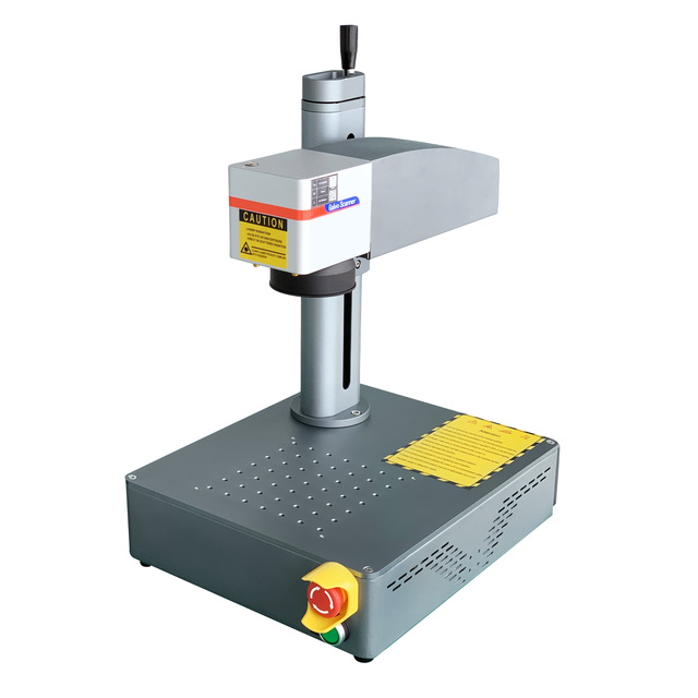 ZHONGCAN Small Metal Laser Engraver Marking Machine Pet Id Tag Photo 20W Max Laser Marker for Price