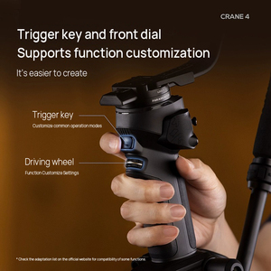 Zhiyun Crane 4 professionale DSLR Cinema videocamera 3 assi Gimbal stabilizzatore per Sony Canon Nikon <span class=keywords><strong>BMD</strong></span> 4K 6K - Product Image 5