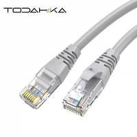 Kabel jaringan luar ruangan, kabel jaringan luar ruangan, kabel Patch serat Lan merah, kabel Ethernet Medidor De, 5m 1m 3m 5m 10m 15m