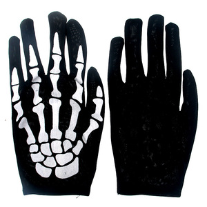 Guantes de esqueleto de Halloween para adultos Accesorios de disfraces de Halloween Cosplay de dedo completo - Product Image 4
