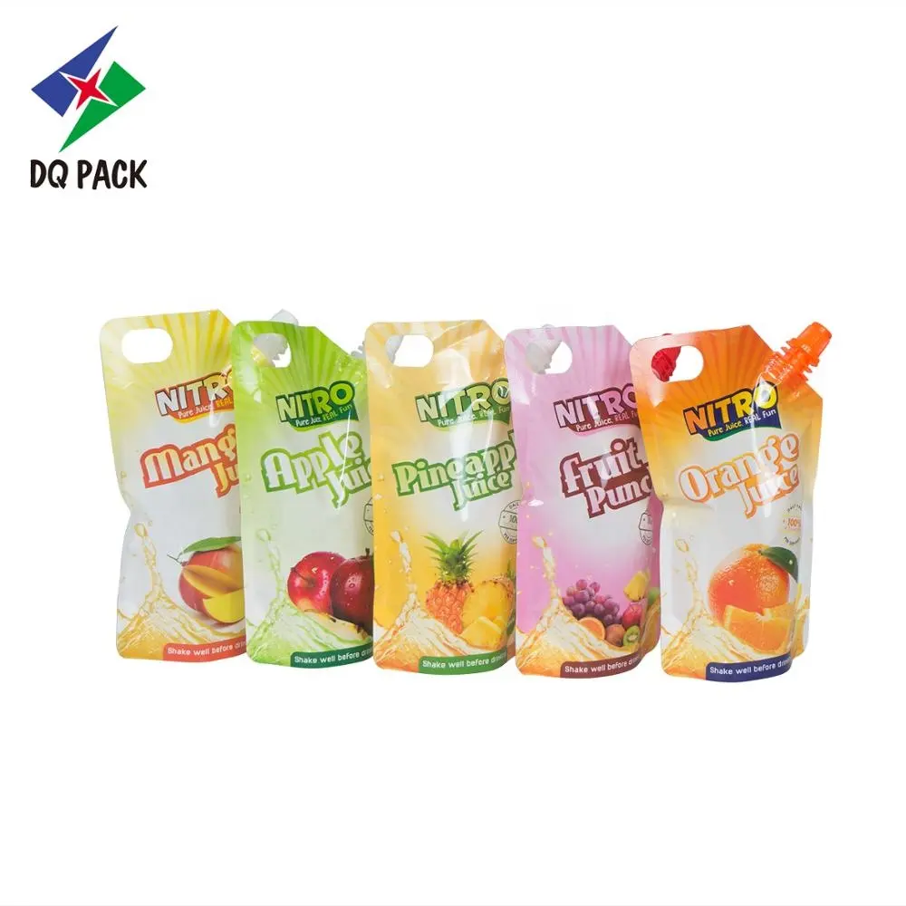 GUANGDONG DANQING Emballage flexible doypack de nourriture pour bébé pochette debout avec bec verseur emballage de boisson au jus liquide