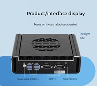 VINCANWO fabrikasının fansız endüstriyel Mini PC 4GB/8GB DDR3 bellek 64GB/128GB/256GB/512GB/ITB desteği özelleştirilebilir All-in-One