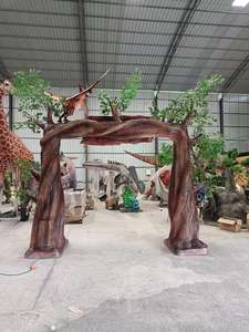 Artesanía a mano por encargo Artificial realista entretenimiento dinosaurio Parque arco puerta <span class=keywords><strong>Zoo</strong></span> Park arco - Product Image 3