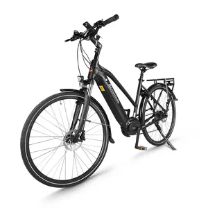 Eu 창고 성인 28 인치 중반 드라이브 Bafang 모터 전기 도시 오토바이 자전거 250w 전기 자전거 자전거 전자 자전거 전자 자전거 ebike