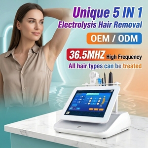 <span class=keywords><strong>Pince</strong></span> à épiler indolore 5-en-1 pour l'élimination des grains de beauté, machine d'électrolyse pour l'épilation permanente, aiguilles *100 pour clinique esthétique - Product Image 1