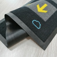 Tapis en nylon torsadé imprimé sur mesure, logo de la compagnie aérienne, imperméable, tapis de sol extérieur pour aéroport