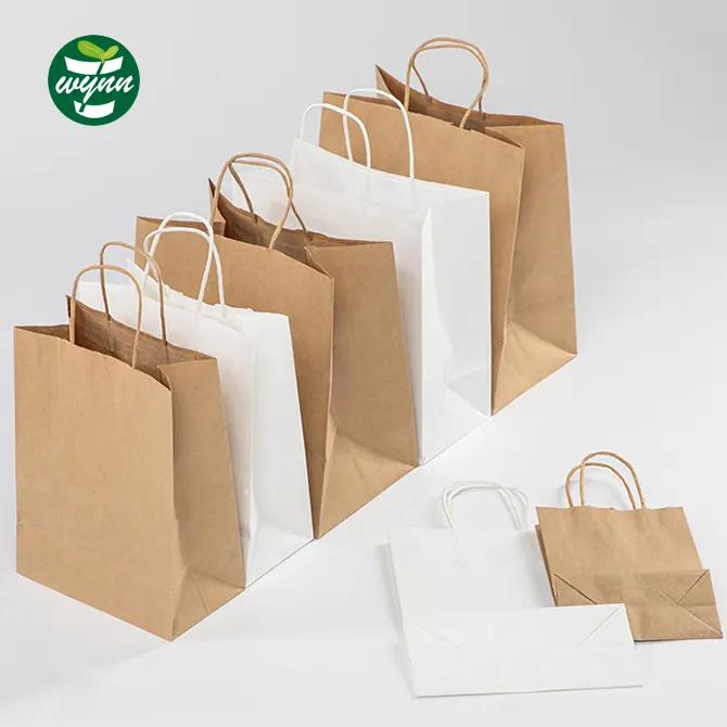 Paper Bag Food Package Tote Bags