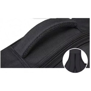 Échantillon gratuit, vente en gros, sac de guitare électrique Oxford imperméable sur mesure, rembourré 15 mm, noir, pour guitare basse - Product Image 6