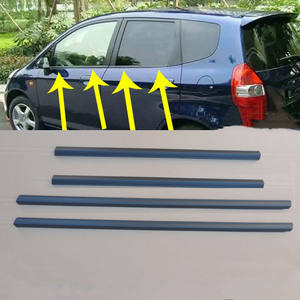 แถบยางสำหรับแต่งขอบหน้าต่างฮอนด้าซิตี้แจ็ซ72410-SEL-T01ดีไซน์เรียบง่ายติดตั้งง่ายสกรูยึด72450-SEL-T01 - Product Image 5