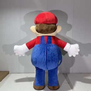 Disfraz Inflable de <span class=keywords><strong>Mario</strong></span>, Directo de Fábrica, Traje de Oxford Resistente para Eventos, Publicidad, Desfiles, MOQ 1 Pieza, 2m - Product Image 3