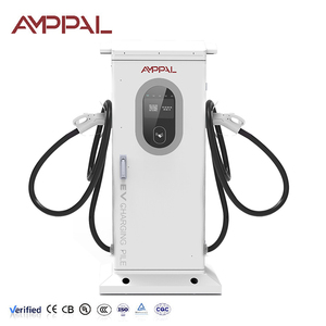 Station <span class=keywords><strong>de</strong></span> <span class=keywords><strong>recharge</strong></span> rapide pour véhicules <span class=keywords><strong>électrique</strong></span>s AMPPAL 30KW 40KW à montage au sol, entrée 380VAC, garantie <span class=keywords><strong>de</strong></span> 2 ans, prix d'usine, nouvelle génération, écoénergétique - Product Image 2