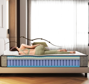 OEM/ODM venta al por mayor doble Hotel colchones de primavera en una caja King de espuma viscoelástica colchón tamaño King fabricante en China - Product Image 4