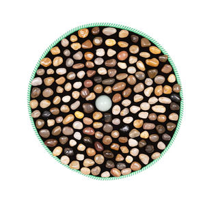 Bantalan pijat kaki terapi titik panas tikar refleksi tekanan akupuntur batu sungai alami untuk menghilangkan rasa sakit grosir - Product Image 1