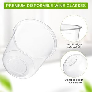 Vaso de Plástico Transparente Desechable para Té de Burbujas Boba de 90 mm con Logotipo Personalizado, 12 oz/16 oz, en Forma de U, con Tapa - Product Image 3