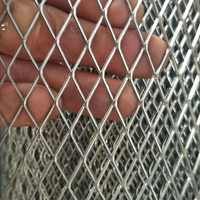 Fábrica de Anping Suministra Directamente Láminas de Malla Metálica Expandida de Acero al Carbono, Acero Galvanizado o Acero Inoxidable para Techos