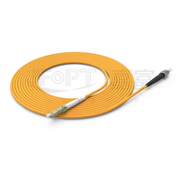 Kabel Patch Fiber Optik Simplex LC ke ST 3m Single Mode dan Kabel Multimode OM1 OM2 OM3 OM4