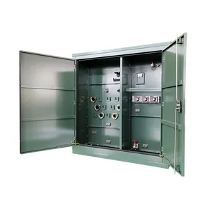 DOE tiêu chuẩn 19920V đến 400/230V 150 KVA ba giai đoạn Pad gắn biến áp cho thiết bị điện