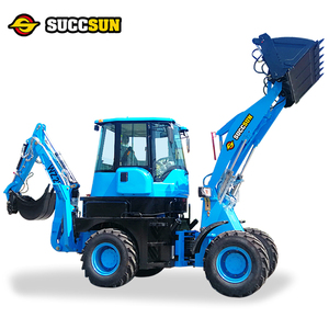 Neuer 4x4 Bagger lader Retro excav adora Diesel Frontlader und Bagger lader Mini Towable Bagger lader - Product Image 2