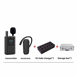 Système de guide touristique sans fil 2.4G, longue autonomie, faible <span class=keywords><strong>consommation</strong></span>, pour l'interprétation, l'enseignement, les conférences, le tourisme, les visites - Product Image 3