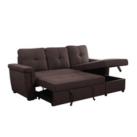 Canapé moderne en tissu lin en forme de L TIANHANG, vente directe, ensemble de canapés pour salon avec USB, canapé-lit convertible avec rangement