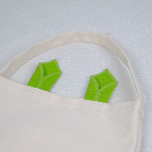 <span class=keywords><strong>Sac</strong></span> fourre-tout écologique réutilisable en forme d'oreilles de lapin vert lime, pour un usage quotidien, vente directe d'usine pour la chasse aux œufs - Product Image 4