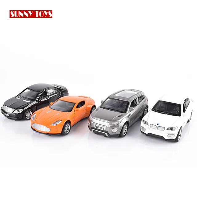 انخفاض سعر 1/36 يموت الصب سبيكة سيارة لعبة فتح الباب وظيفة diecast طراز سيارة من المعدن مع موسيقى خفيفة