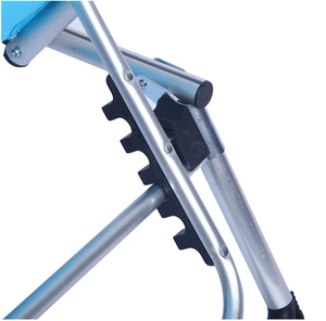 Chaise longue d'extérieur <span class=keywords><strong>lit</strong></span> de soleil de plage avec parasol auvent pliable 5 positions - Product Image 6